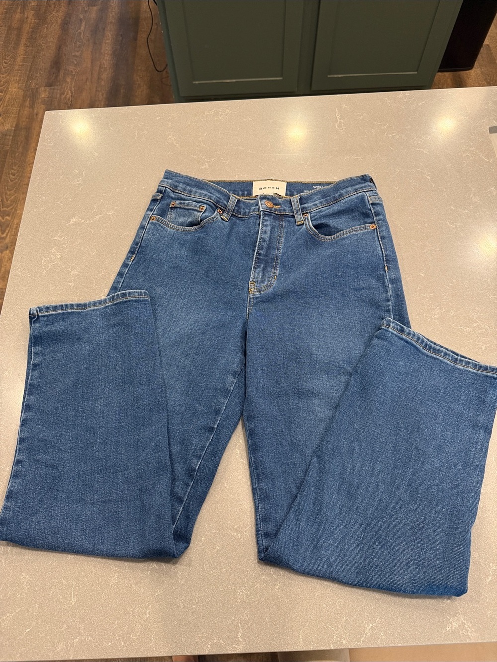 Boden Blue Straight-Leg Women's Jeans 29x32